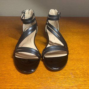 Black Rockport Sandals with 1" Heel